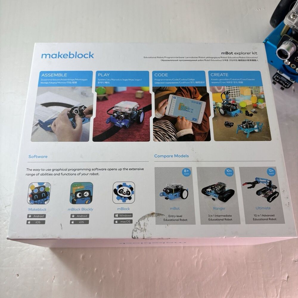Makeblock mBot Wireless Educational Robot Coding Kit STEM Learning - Picture 8 of 8